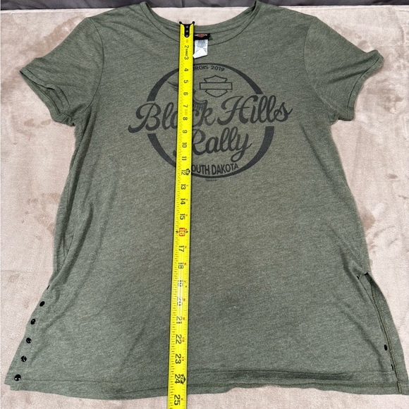 Harley-Davidson Green Short Sleeve Tee - Picture 5 of 6